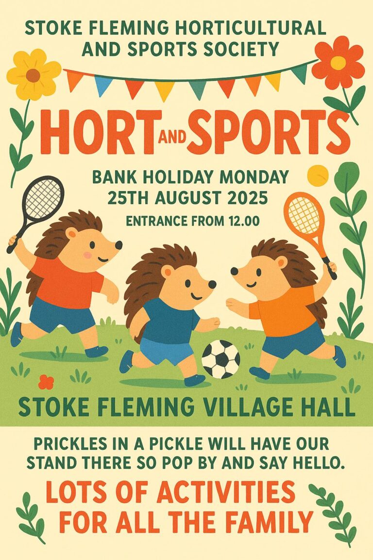 Stoke Fleming Hort & Sports 25th August
