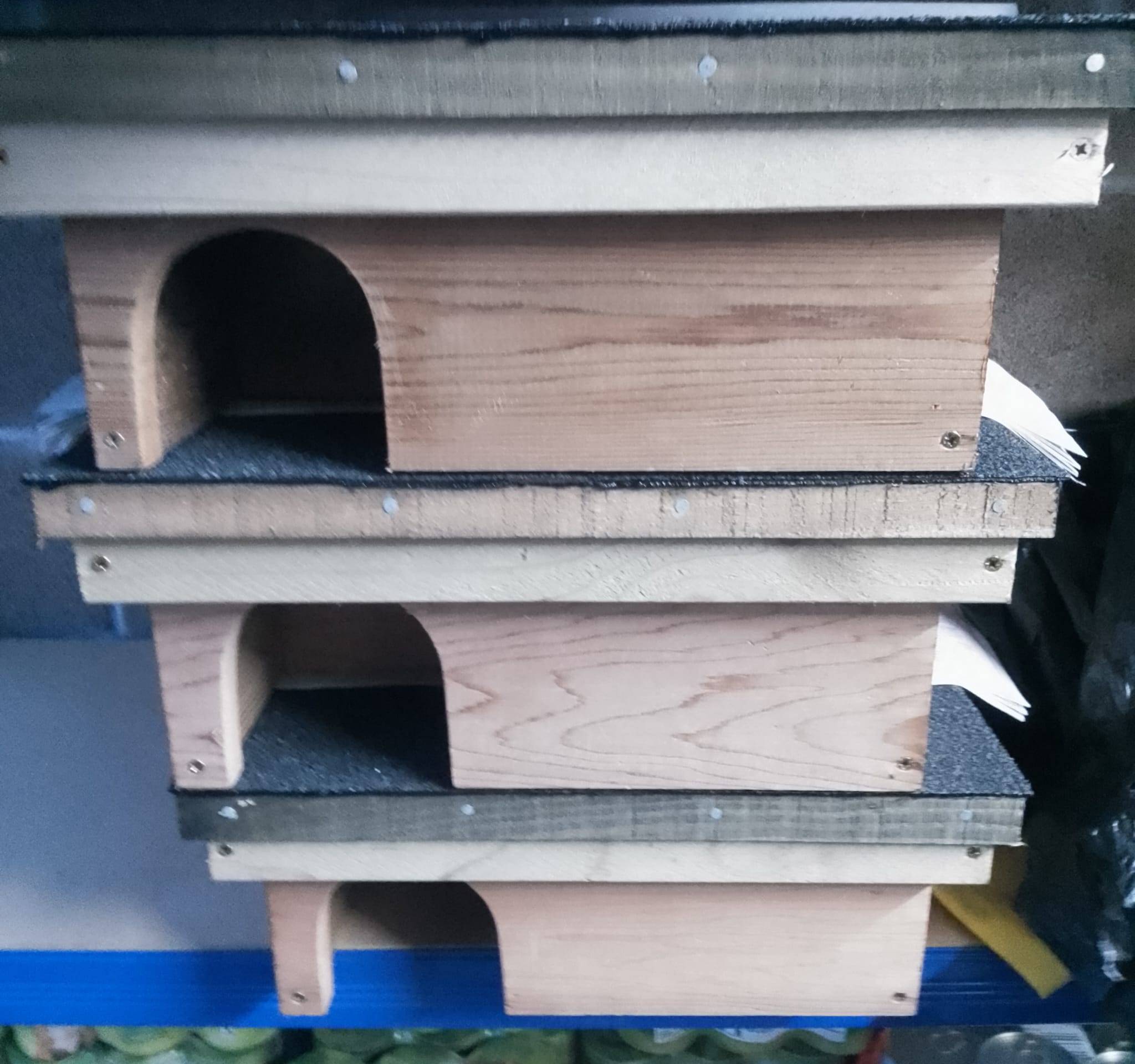 Hedgehog feed stations